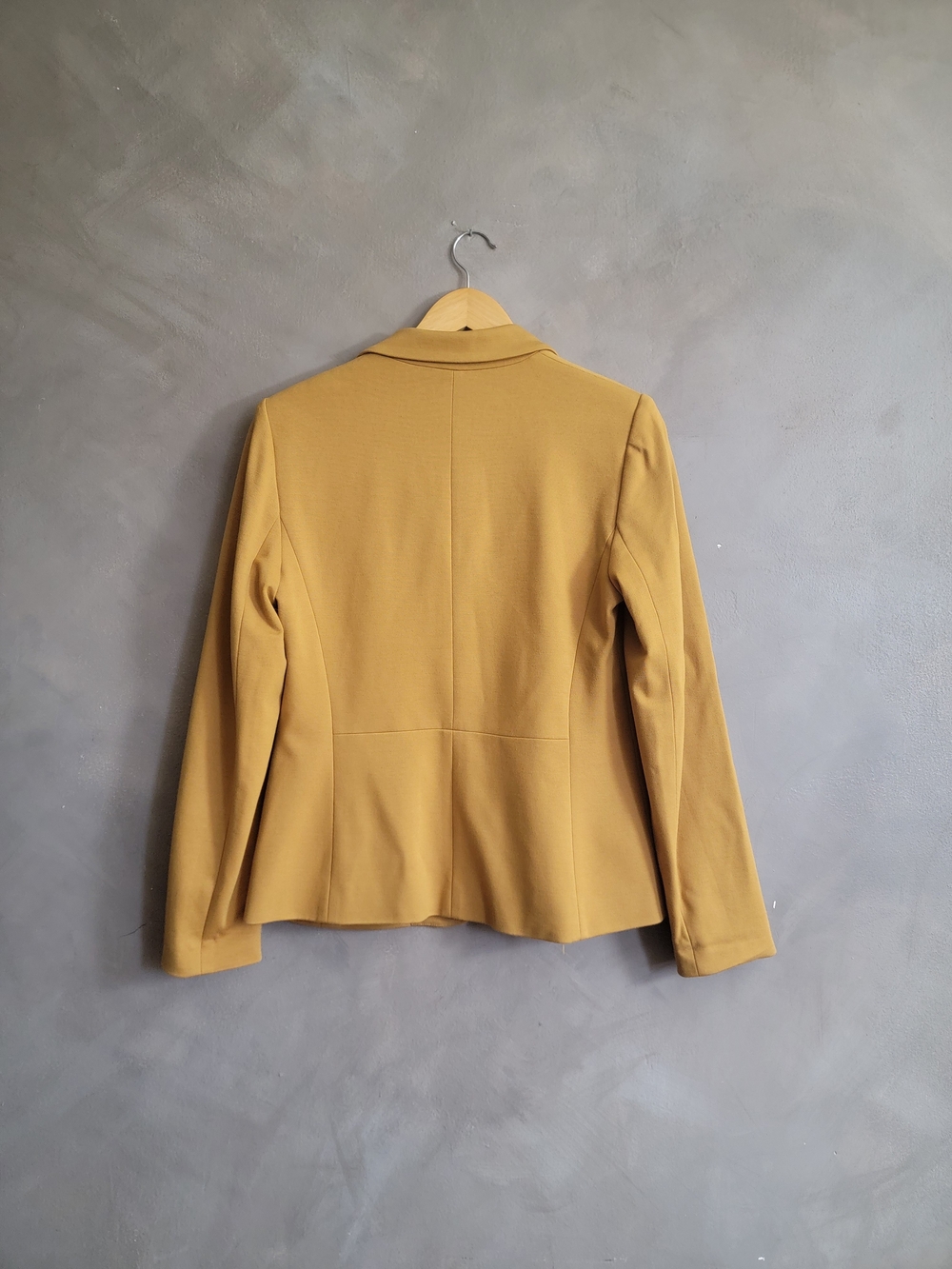 Premise Mustard Single-Breasted Blazer Size 6 - Picture 2 of 7